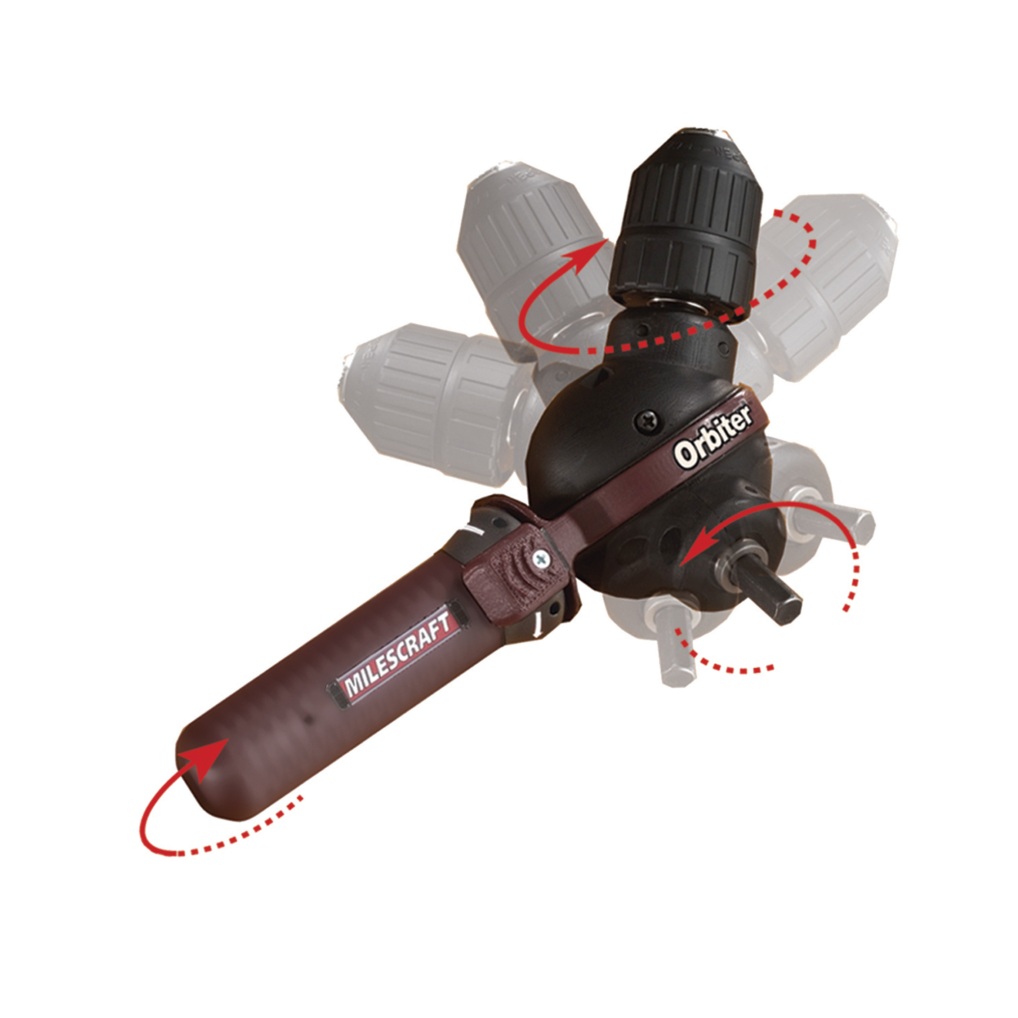 Milescraft Orbiter Any Angle Drilling and Driving Power Drill Attachment — Model# 13000103